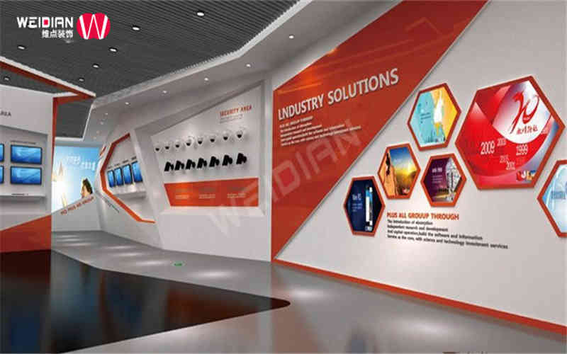 佳都科技企業(yè)廣州展廳裝飾設(shè)計