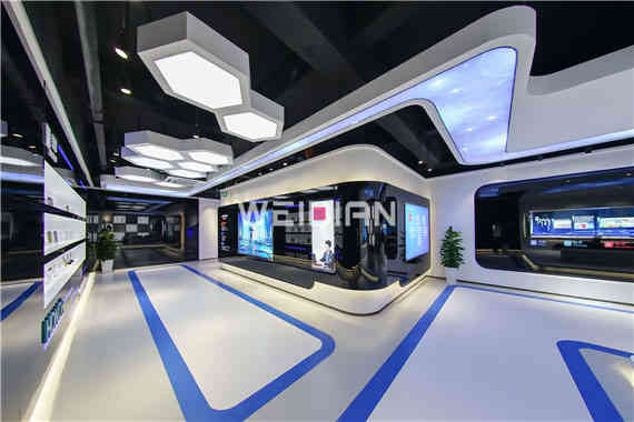 奮達科技企業(yè)深圳展廳設(shè)計公司方案