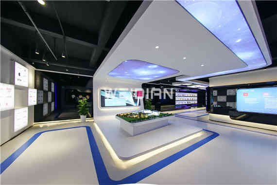 奮達科技企業(yè)深圳展廳設(shè)計公司方案