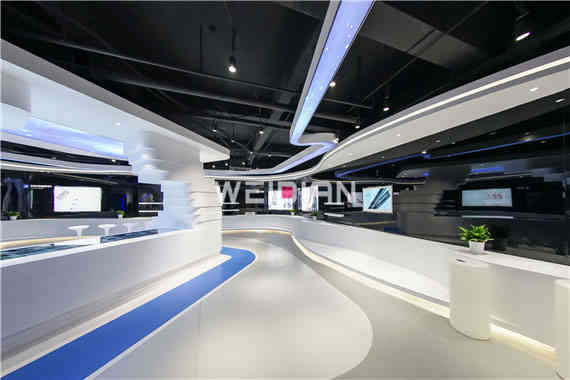 奮達科技企業(yè)深圳展廳設(shè)計公司方案