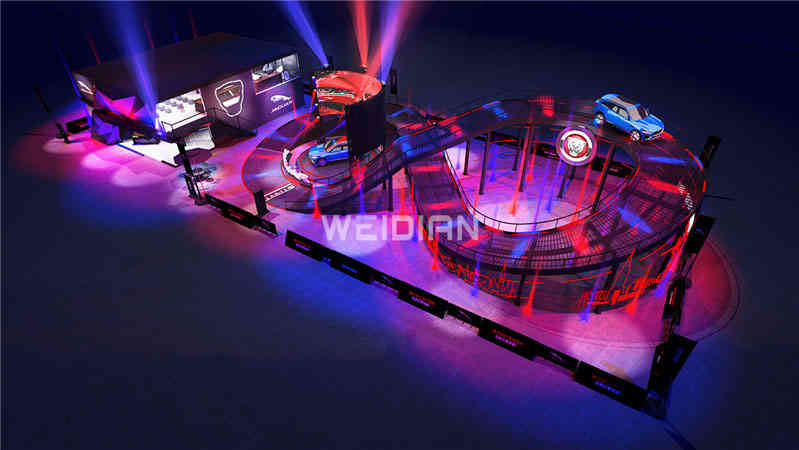 JLR 試駕廣州活動路演策劃搭建