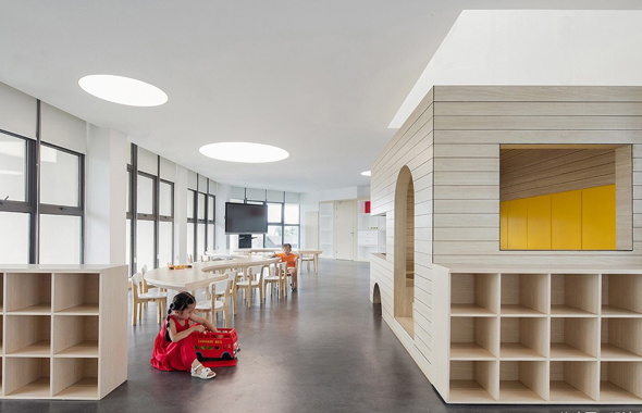 廣州設(shè)計(jì)裝修公司洞頭區(qū)靈昆幼兒園裝飾設(shè)計(jì)案例