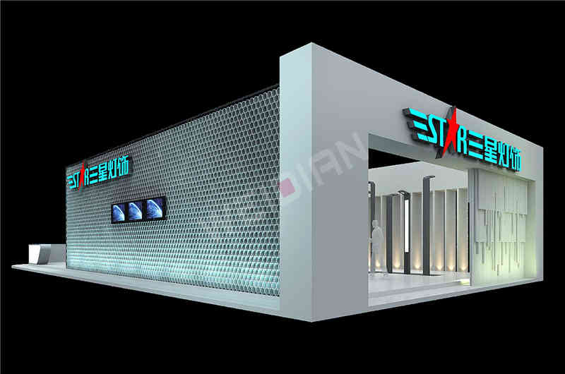 三星照明廣州國際照明展覽會-光亞展廣州展臺設計搭建