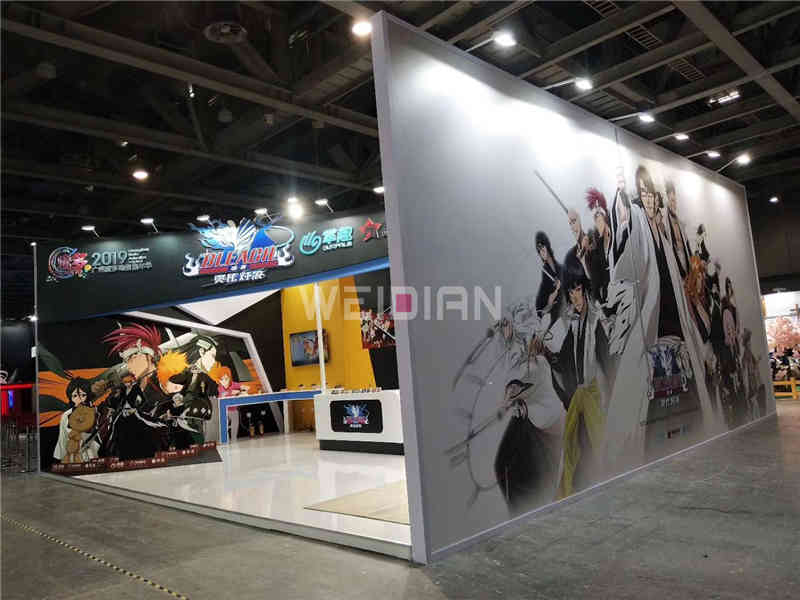 廣州展臺設(shè)計(jì)公司搭建展臺裝修國際動漫游戲展覽會CCG EXPO展會設(shè)計(jì)搭建